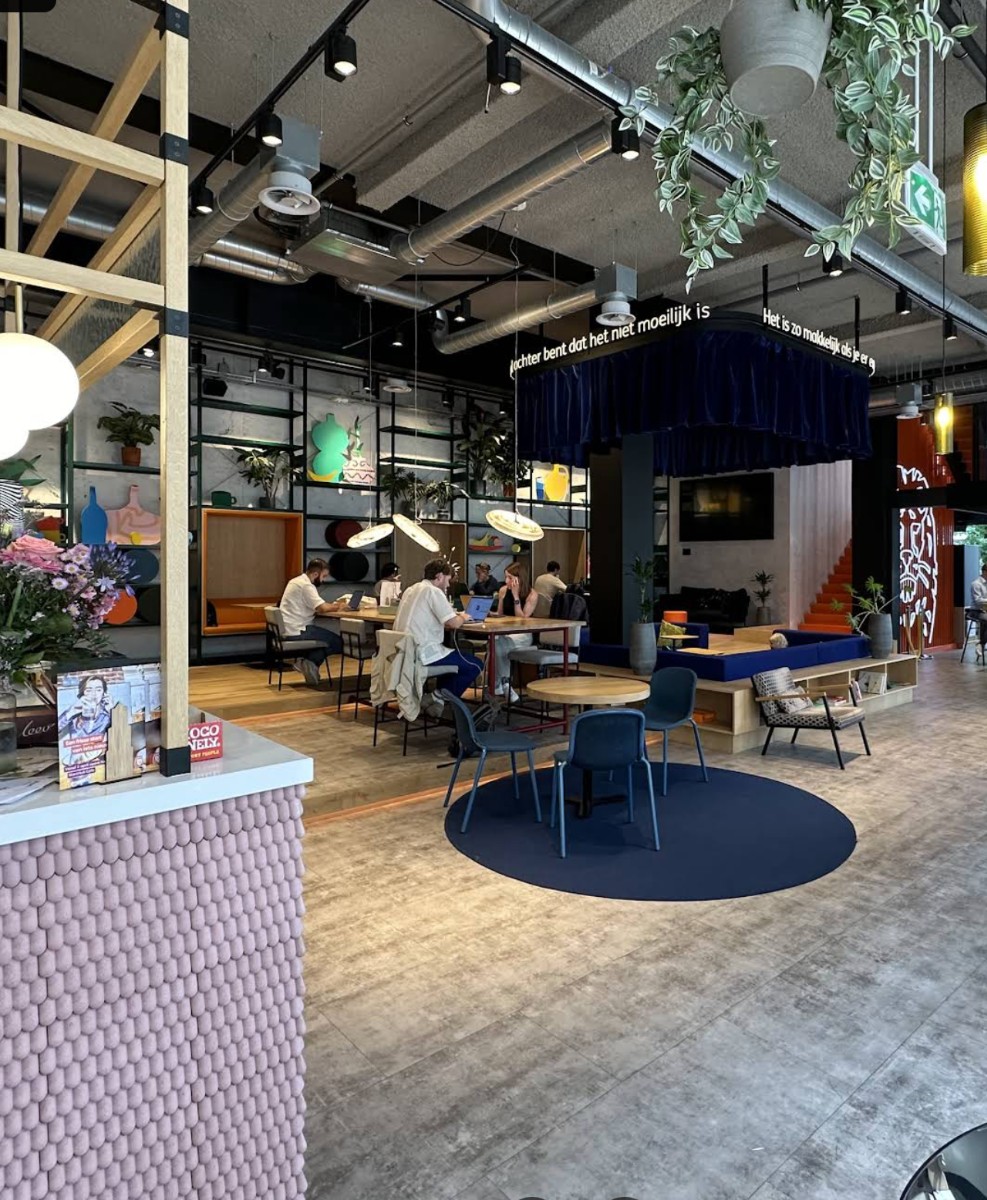 Starthub Cafe interior